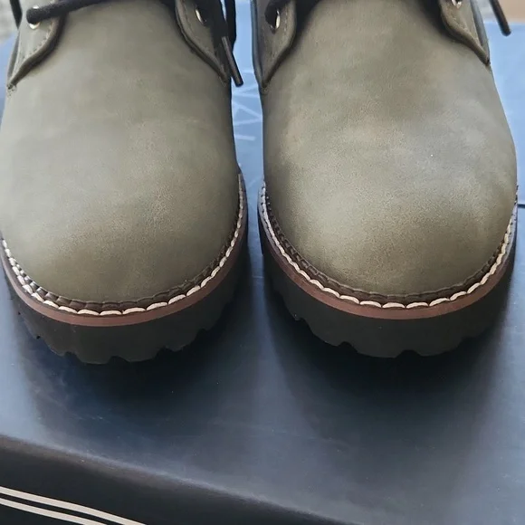 NWB Nautica Galiah Olive Green Women's Boots Size 9.5 - Picture 5 of 12